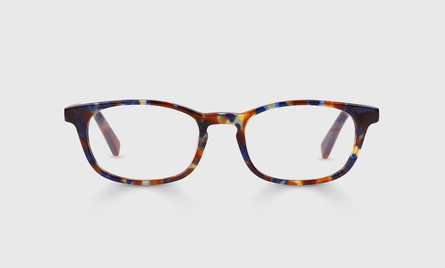 On Board Color 09 - Navy and Mahogany Tortoise Front and Temples