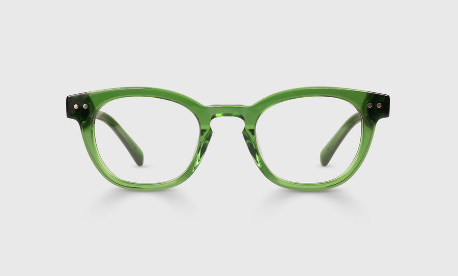 Waylaid Average Color 12 - Forest Green Crystal Front and Temples