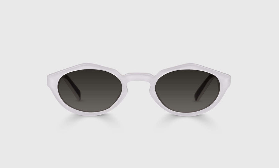 Twin Peaks Color 30 - Snow White Front and Rich Black Temples