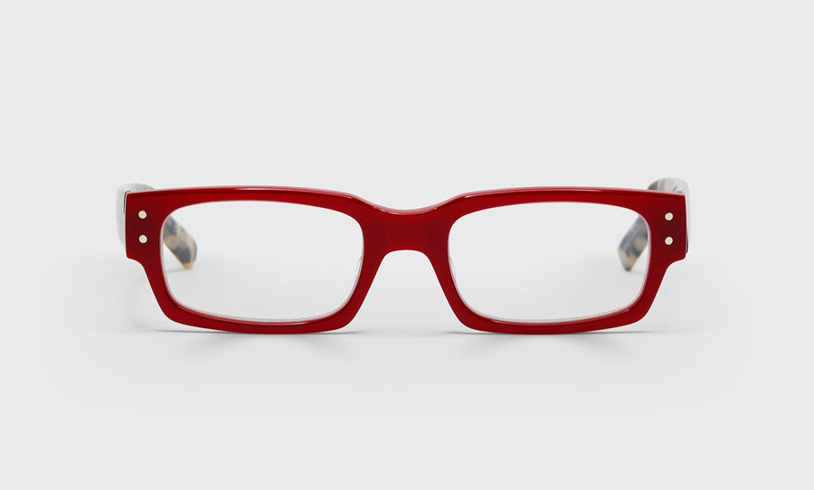 01_eyebobs premium designer peckerhead readers, blue light and prescription glasses in red