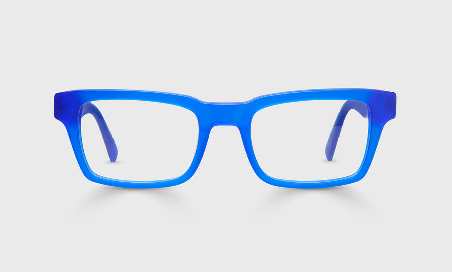 Fare n Square Color 12 - Matte Cobalt Blue Front and Temples