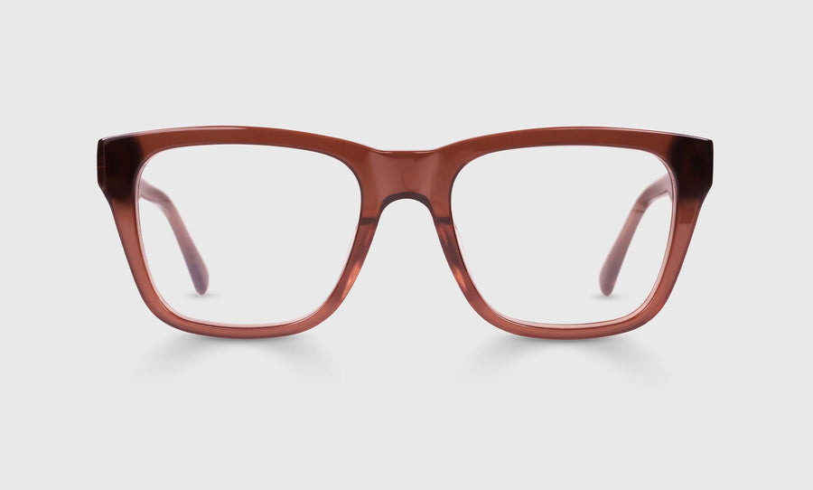 Kvetcher Wide Color 88 - Hickory Brown Crystal Front and Temples