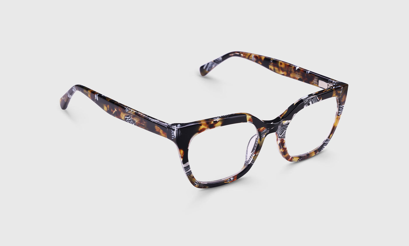 EyeBobs Eyewear 'Chez Chat' Designer Reading store Glasses 2160 OOR in Black + 2.00