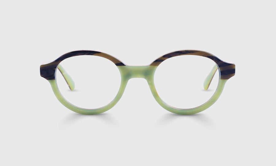 17 | eyebobs Well-Rounded, Average, Round, Readers, Blue Light, Prescription Glasses, Front