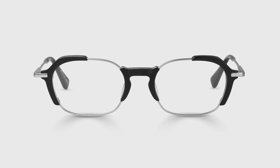 Amalgam Color 00 - Silver and Matte Black Front and Temples