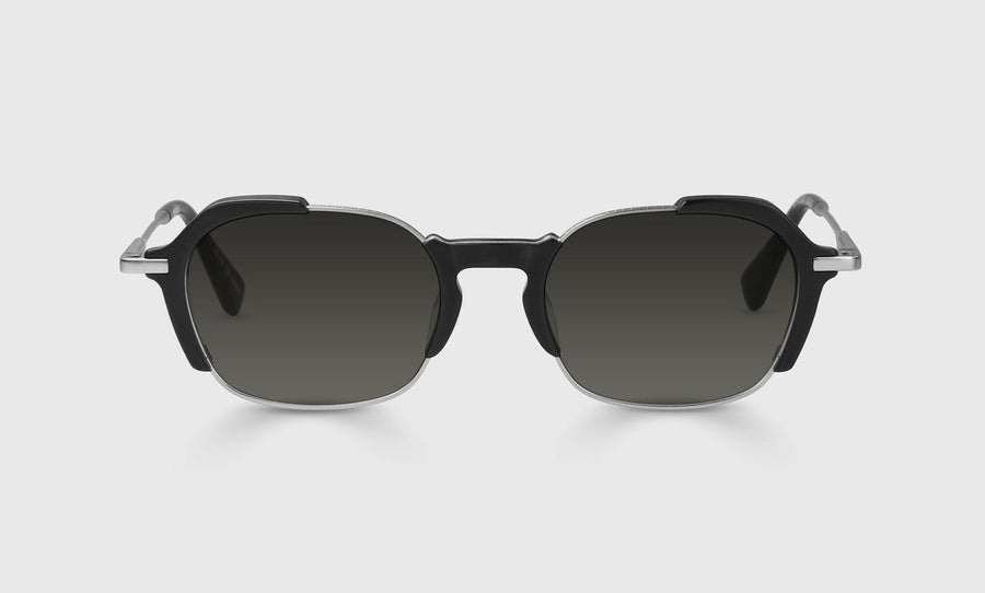 Amalgam Color 00 - Silver and Matte Black Front and Temples