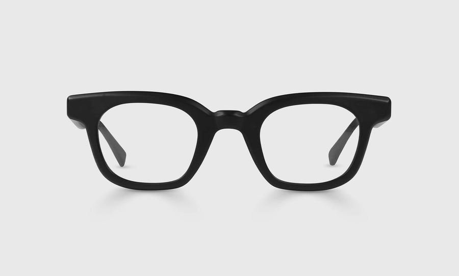 Source Material Color 00 - Matte Black Front and Temples