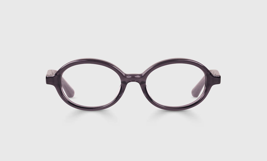 Look Out Color 74 - Charcoal Grey Crystal Front and Temples