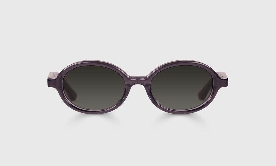 Look Out Color 74 - Charcoal Grey Crystal Front and Temples