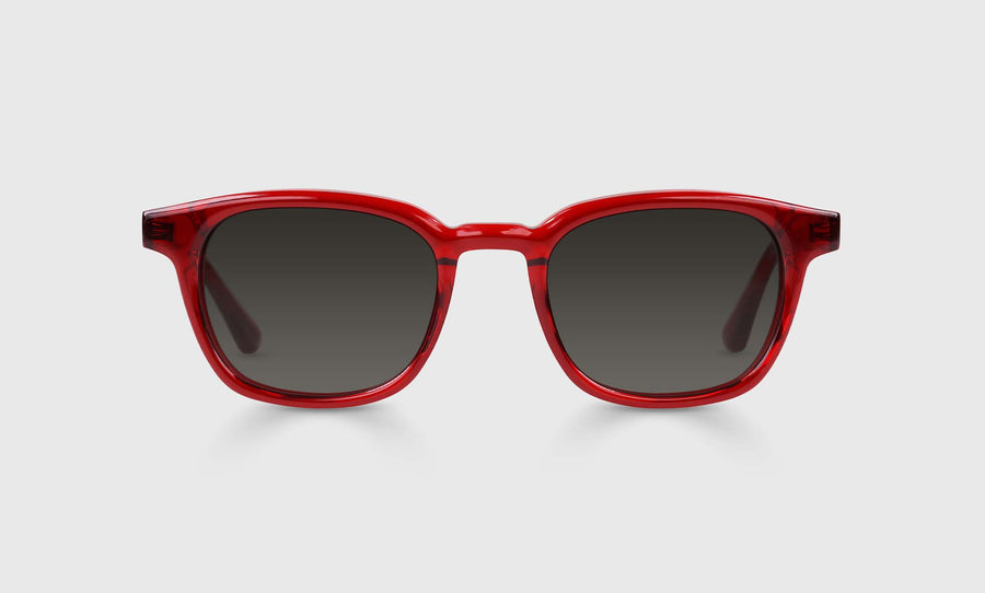 Shareholder Color 01 - Cherry Red Crystal Front and Temples