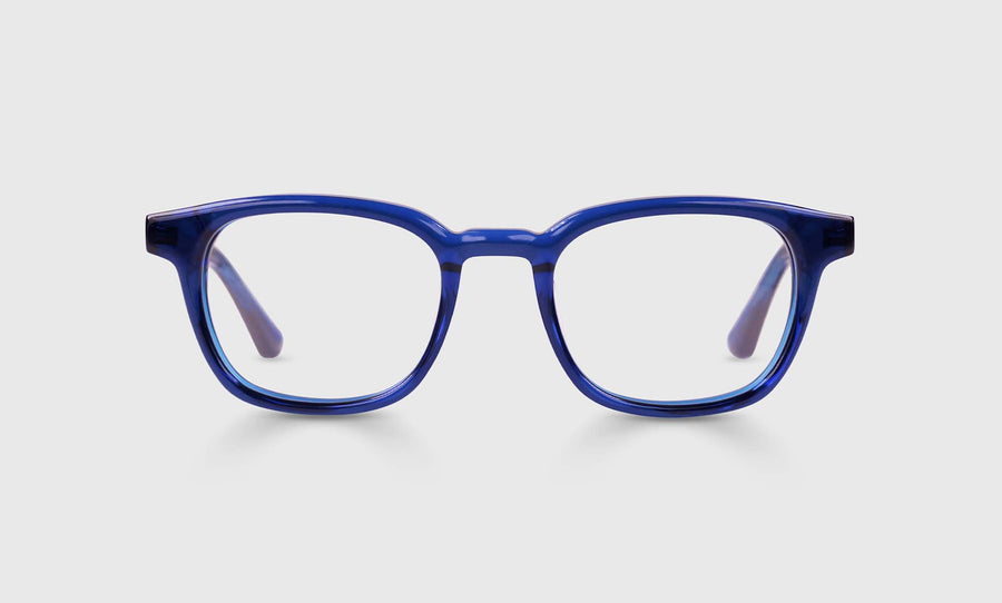 Shareholder Color 10 - Cobalt Blue Crystal Front and Temples