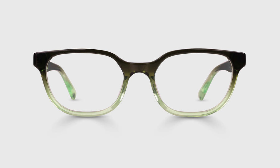 Miss Perception Color 17 - Juniper to Mint Green Crystal Fade Front and Temples