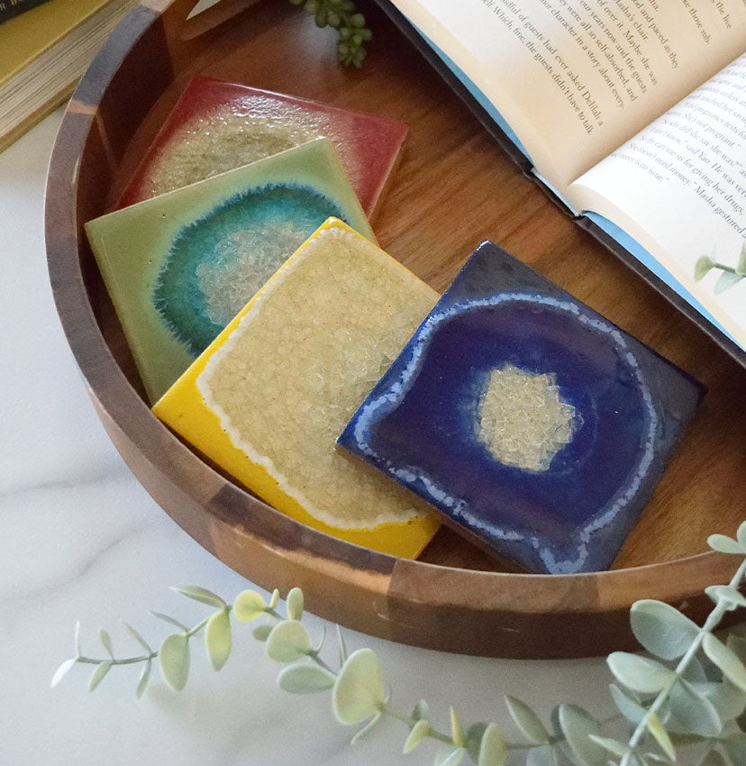 Dock 6 Pottery Ceramic Coasters 