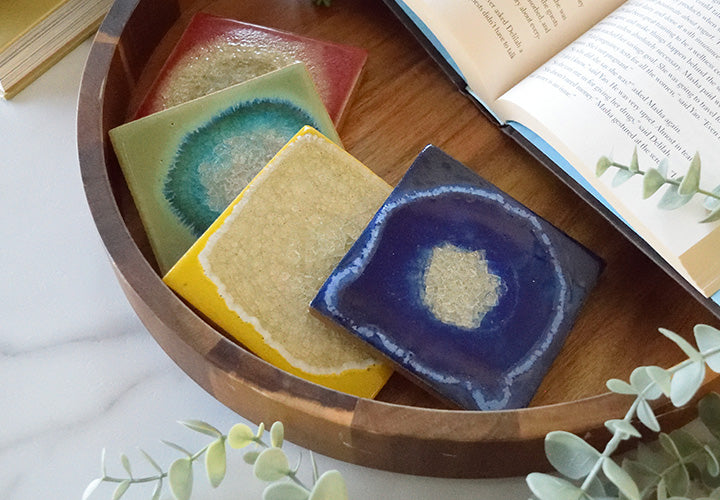 Dock 6 Pottery Ceramic Coasters 