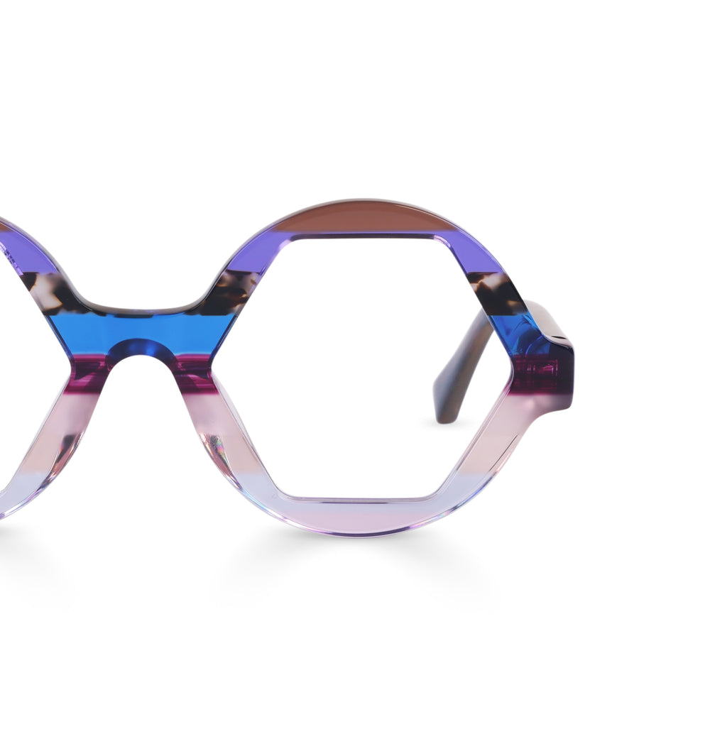 Ogle Goggles in Purple Stripes